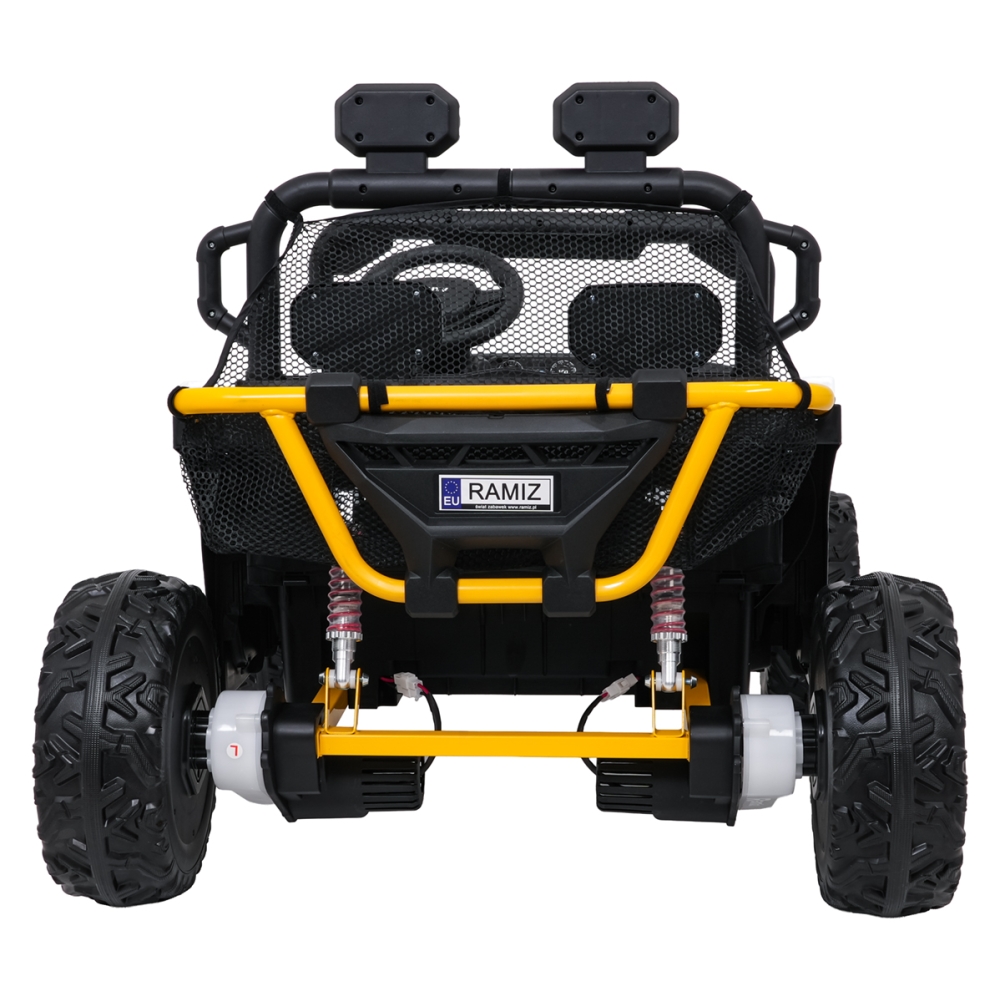 Elektrinis Buggy UTV SPEED, White-Elektromobiliai vaikams, Keturračiai ir bagiai-e-vaikas