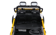 Elektrinis Buggy UTV SPEED, White-Elektromobiliai vaikams, Keturračiai ir bagiai-e-vaikas