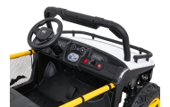Elektrinis Buggy UTV SPEED, White-Elektromobiliai vaikams, Keturračiai ir bagiai-e-vaikas