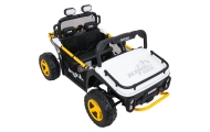 Elektrinis Buggy UTV SPEED, White-Elektromobiliai vaikams, Keturračiai ir bagiai-e-vaikas