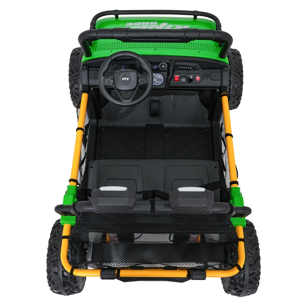Elektrinis Buggy UTV SPEED, Green-Elektromobiliai vaikams, Keturračiai ir bagiai-e-vaikas
