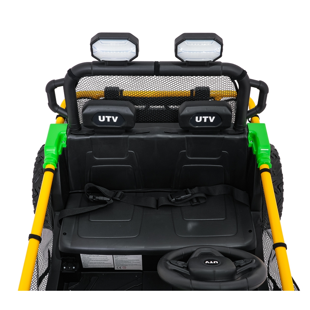 Elektrinis Buggy UTV SPEED, Green-Elektromobiliai vaikams, Keturračiai ir bagiai-e-vaikas