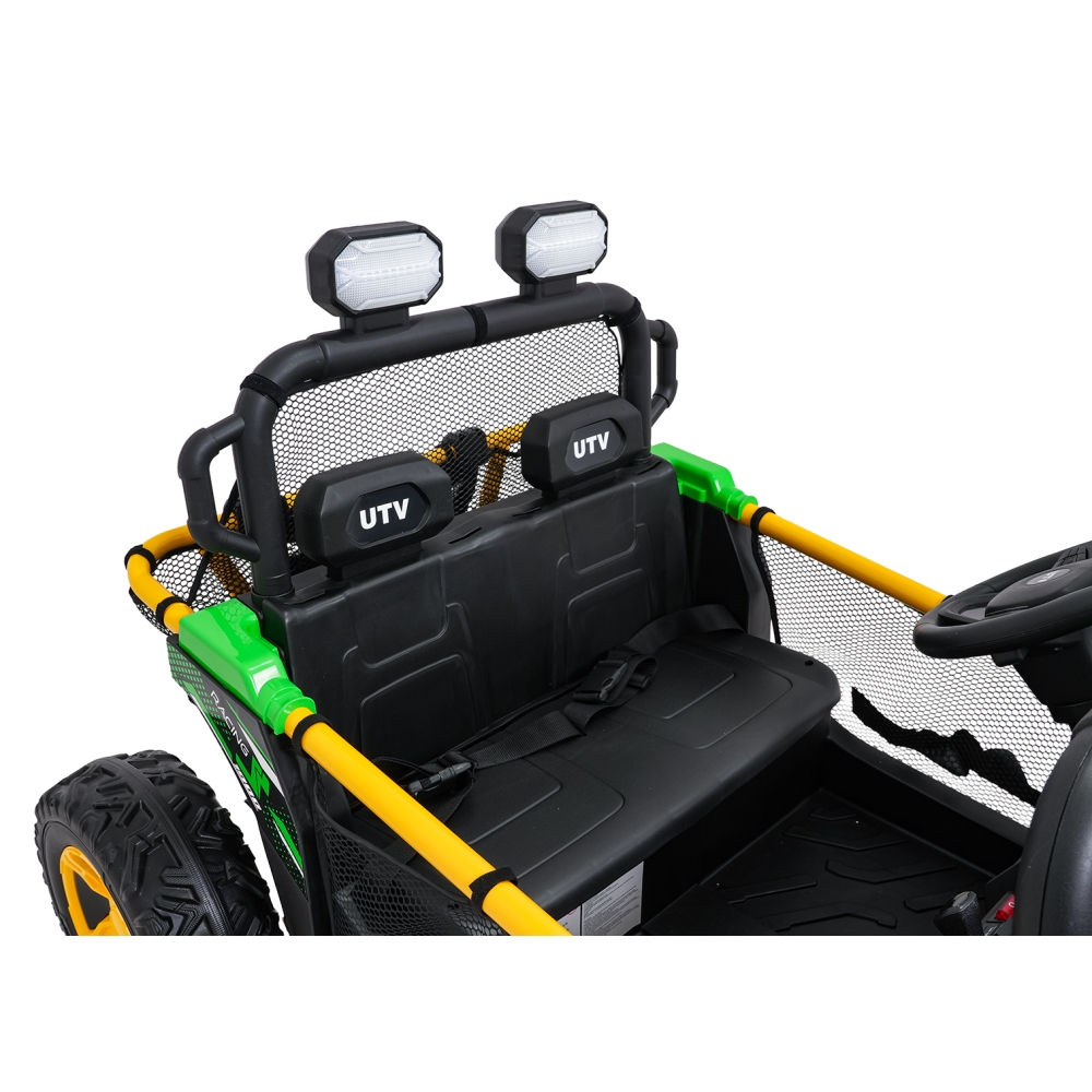 Elektrinis Buggy UTV SPEED, Green-Elektromobiliai vaikams, Keturračiai ir bagiai-e-vaikas