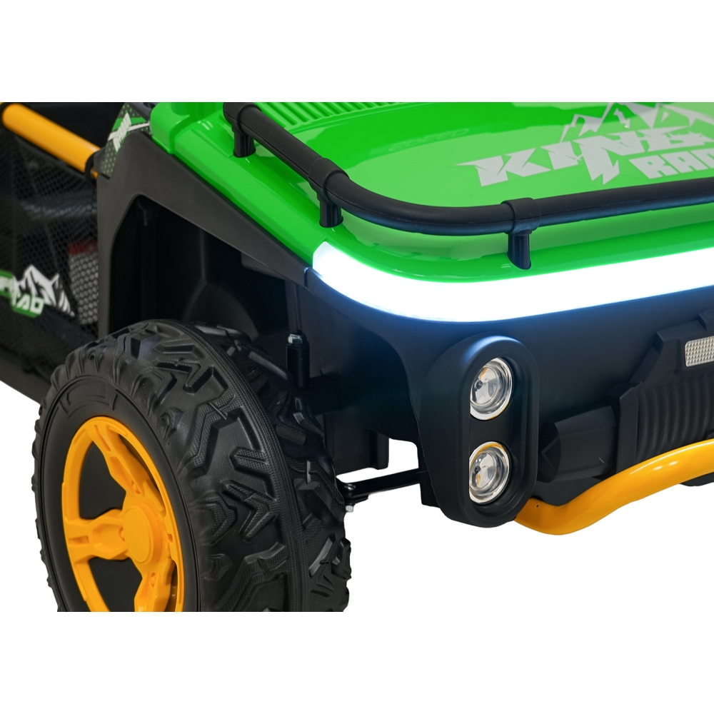 Elektrinis Buggy UTV SPEED, Green-Elektromobiliai vaikams, Keturračiai ir bagiai-e-vaikas