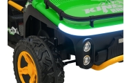 Elektrinis Buggy UTV SPEED, Green-Elektromobiliai vaikams, Keturračiai ir bagiai-e-vaikas