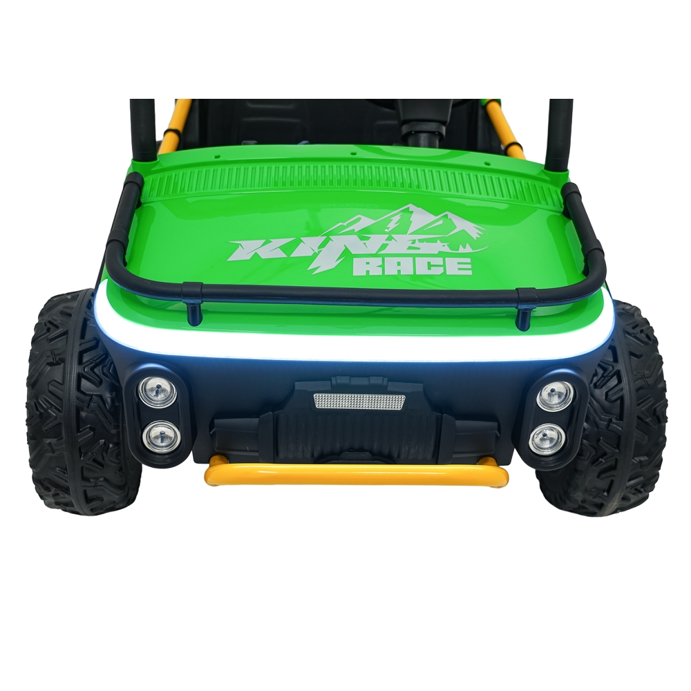 Elektrinis Buggy UTV SPEED, Green-Elektromobiliai vaikams, Keturračiai ir bagiai-e-vaikas
