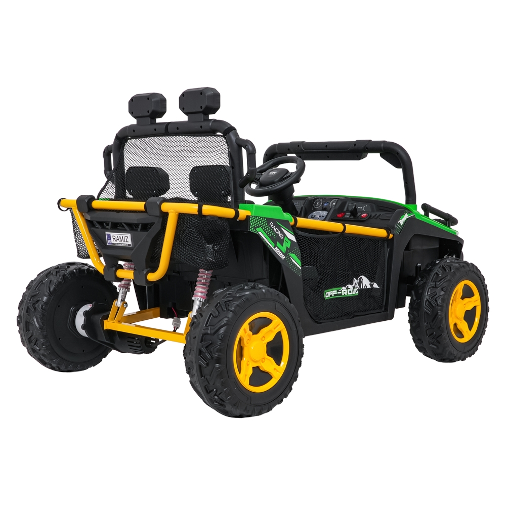 Elektrinis Buggy UTV SPEED, Green-Elektromobiliai vaikams, Keturračiai ir bagiai-e-vaikas