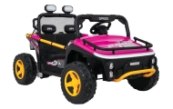 Elektrinis Buggy UTV SPEED, Pink-Elektromobiliai vaikams, Keturračiai ir bagiai-e-vaikas