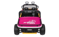 Elektrinis Buggy UTV SPEED, Pink-Elektromobiliai vaikams, Keturračiai ir bagiai-e-vaikas