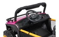 Pojazd Buggy UTV SPEED Różowy
