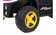 Elektrinis Buggy UTV SPEED, Pink-Elektromobiliai vaikams, Keturračiai ir bagiai-e-vaikas