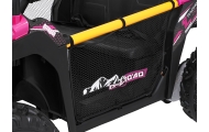Pojazd Buggy UTV SPEED Różowy