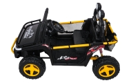 Elektrinis Buggy UTV SPEED, Black-Elektromobiliai vaikams, Keturračiai ir bagiai-e-vaikas