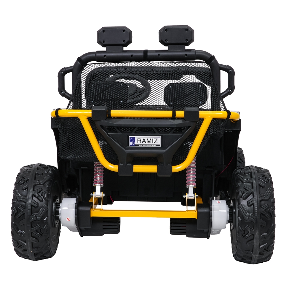 Elektrinis Buggy UTV SPEED, Black-Elektromobiliai vaikams, Keturračiai ir bagiai-e-vaikas