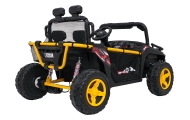 Elektrinis Buggy UTV SPEED, Black-Elektromobiliai vaikams, Keturračiai ir bagiai-e-vaikas