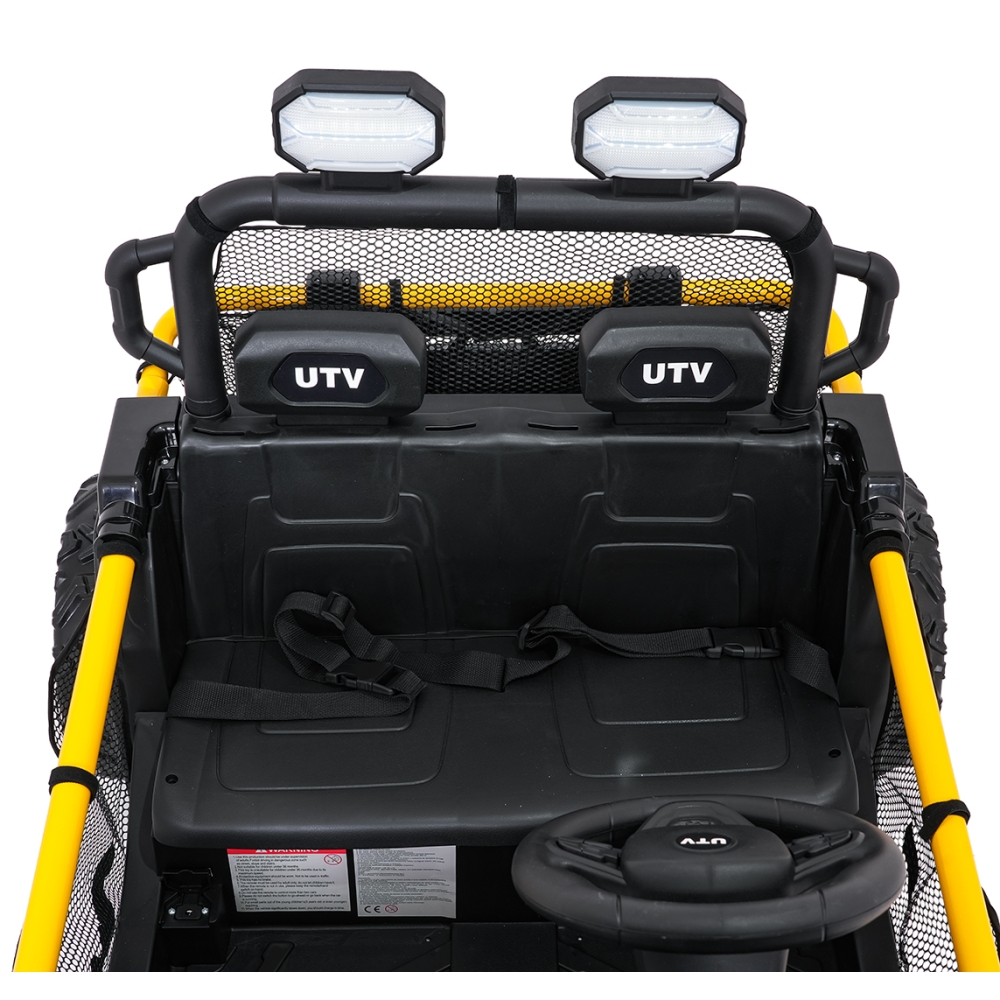 Elektrinis Buggy UTV SPEED, Black-Elektromobiliai vaikams, Keturračiai ir bagiai-e-vaikas
