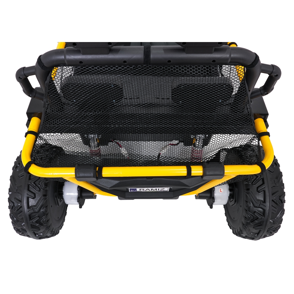 Elektrinis Buggy UTV SPEED, Black-Elektromobiliai vaikams, Keturračiai ir bagiai-e-vaikas