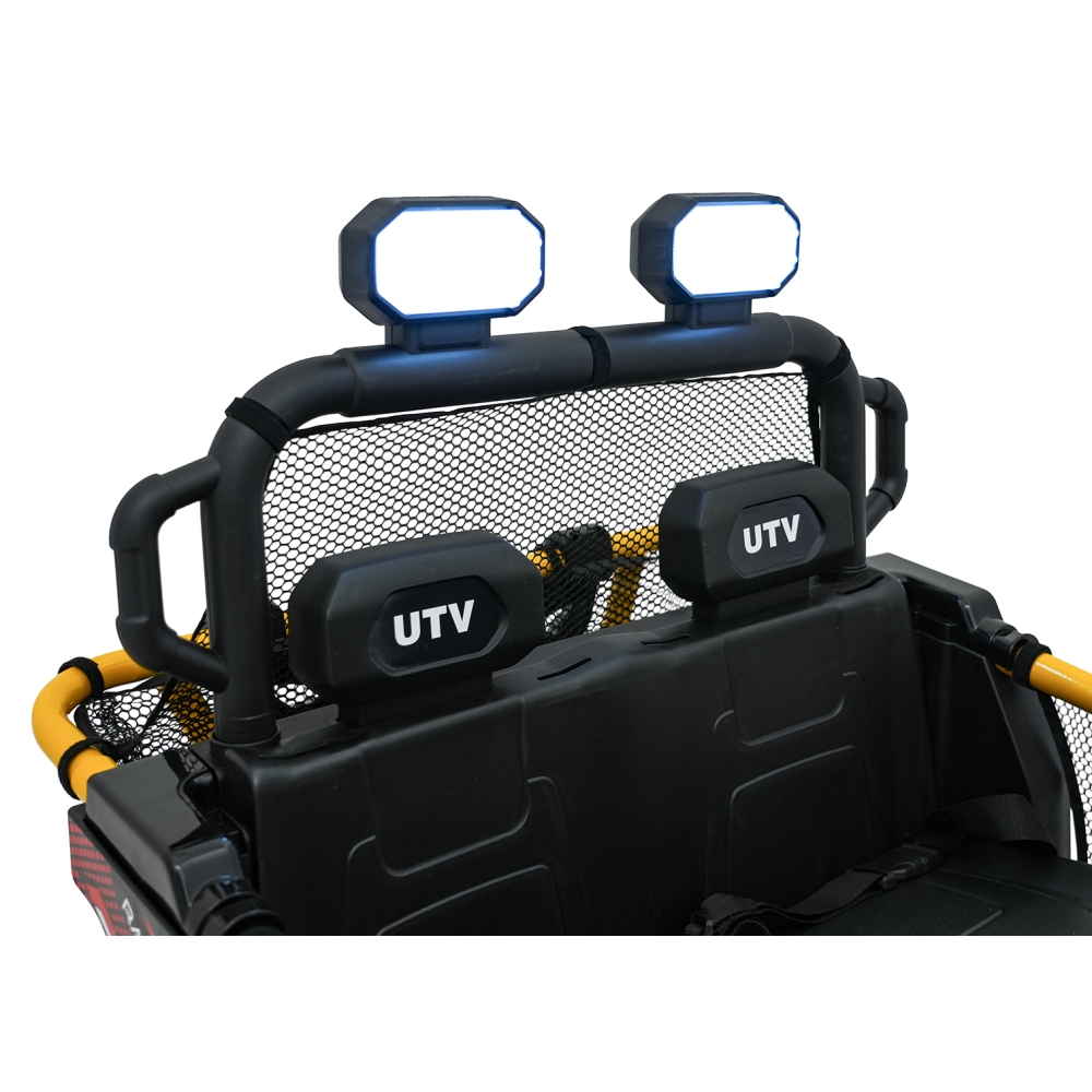 Elektrinis Buggy UTV SPEED, Black-Elektromobiliai vaikams, Keturračiai ir bagiai-e-vaikas