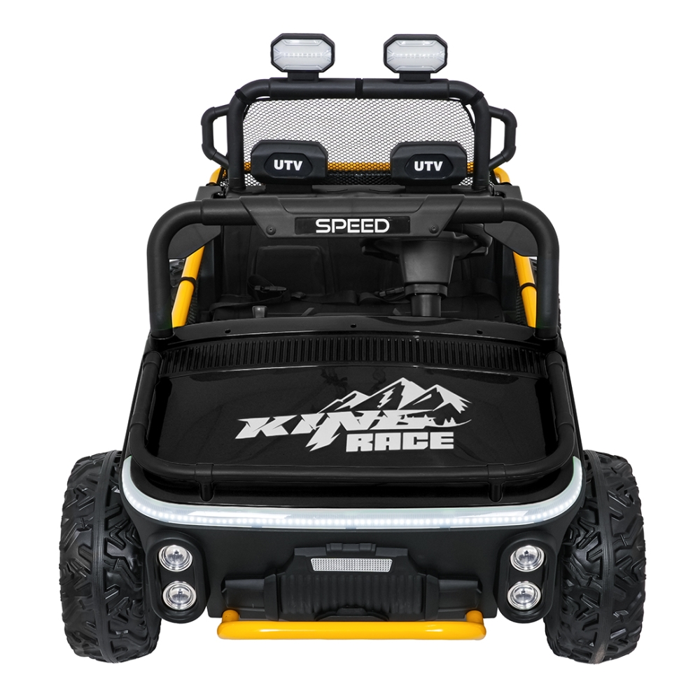 Elektrinis Buggy UTV SPEED, Black-Elektromobiliai vaikams, Keturračiai ir bagiai-e-vaikas