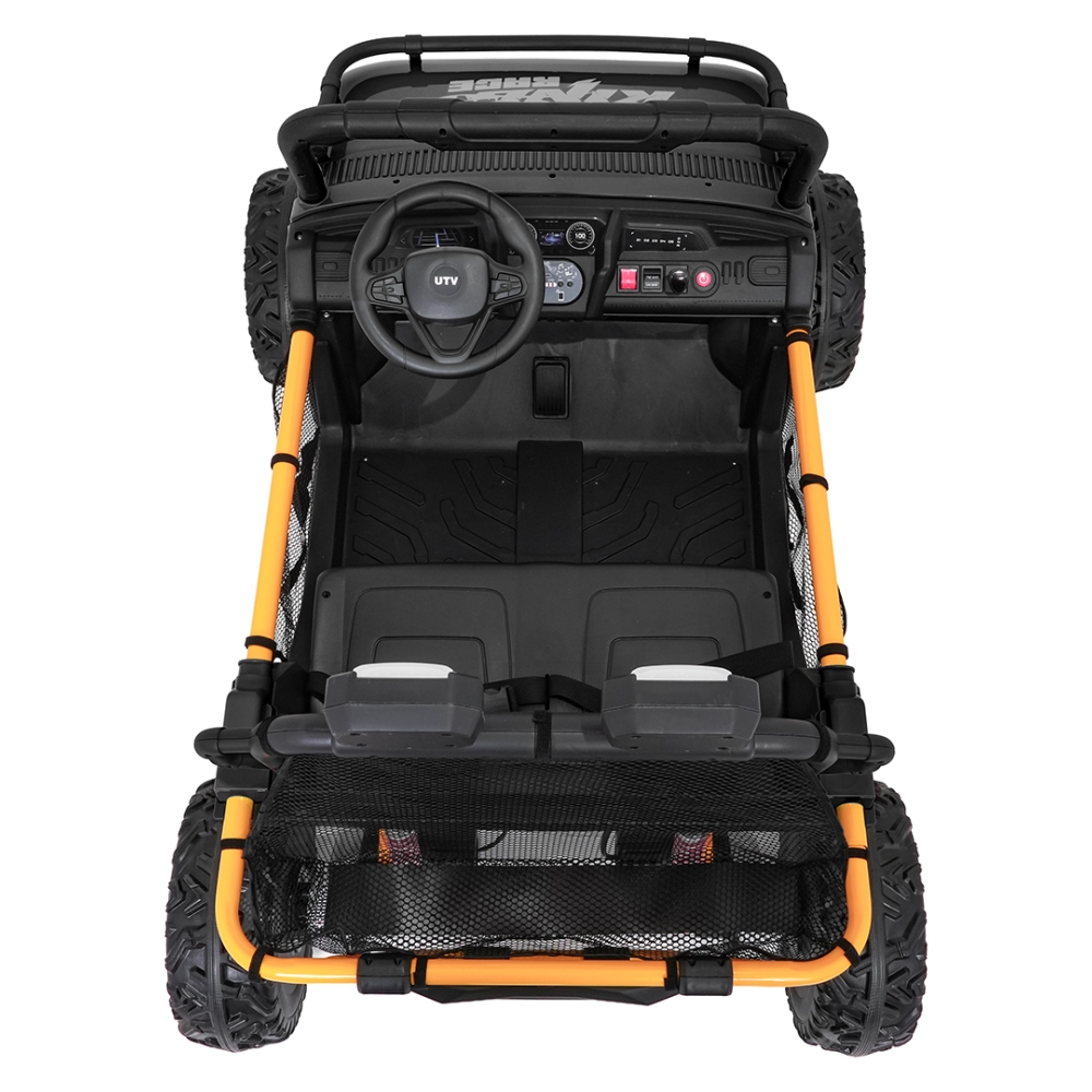 Elektrinis Buggy UTV SPEED, Black-Elektromobiliai vaikams, Keturračiai ir bagiai-e-vaikas