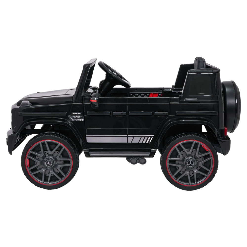 Elektromobilis Mercedes G63 AMG LIFT, Black-Elektromobiliai vaikams, Visureigiai-e-vaikas