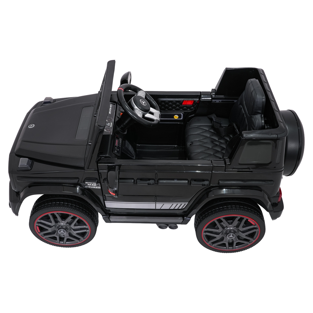 Elektromobilis Mercedes G63 AMG LIFT, Black-Elektromobiliai vaikams, Visureigiai-e-vaikas