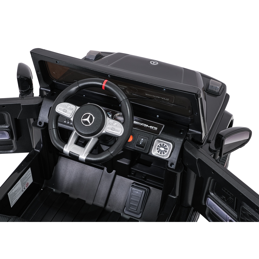 Elektromobilis Mercedes G63 AMG LIFT, Black-Elektromobiliai vaikams, Visureigiai-e-vaikas