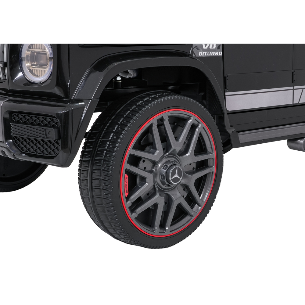 Elektromobilis Mercedes G63 AMG LIFT, Black-Elektromobiliai vaikams, Visureigiai-e-vaikas