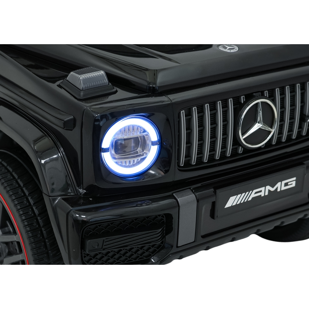 Elektromobilis Mercedes G63 AMG LIFT, Black-Elektromobiliai vaikams, Visureigiai-e-vaikas