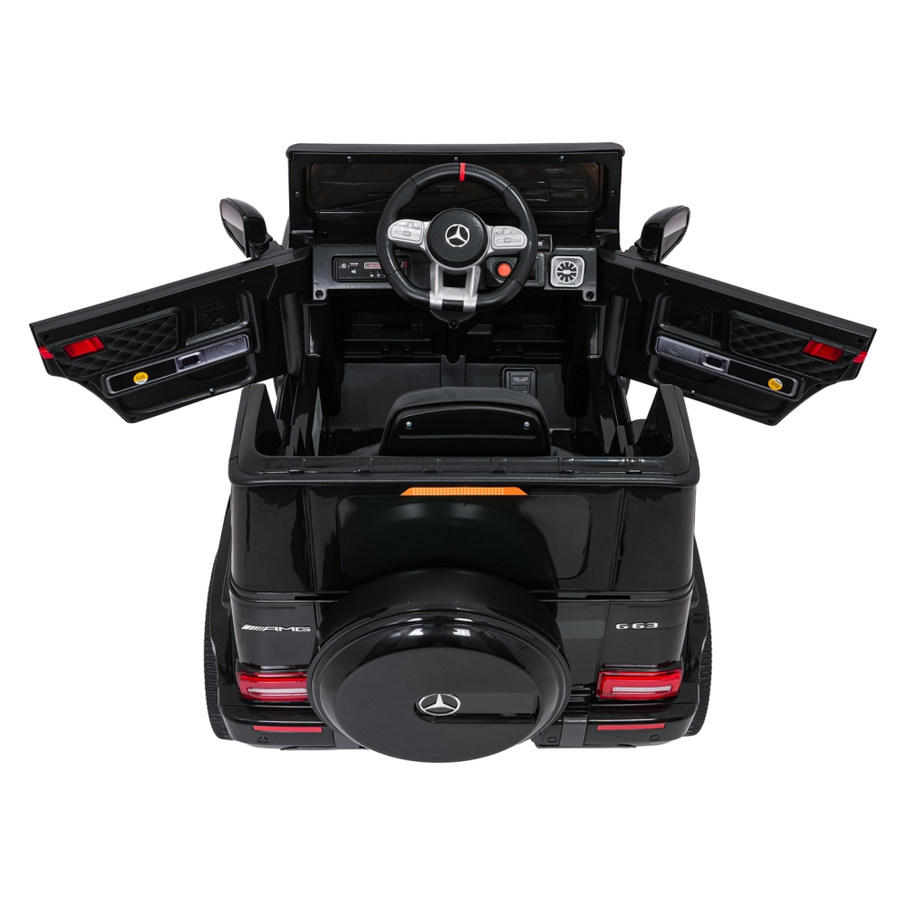 Elektromobilis Mercedes G63 AMG LIFT, Black-Elektromobiliai vaikams, Visureigiai-e-vaikas