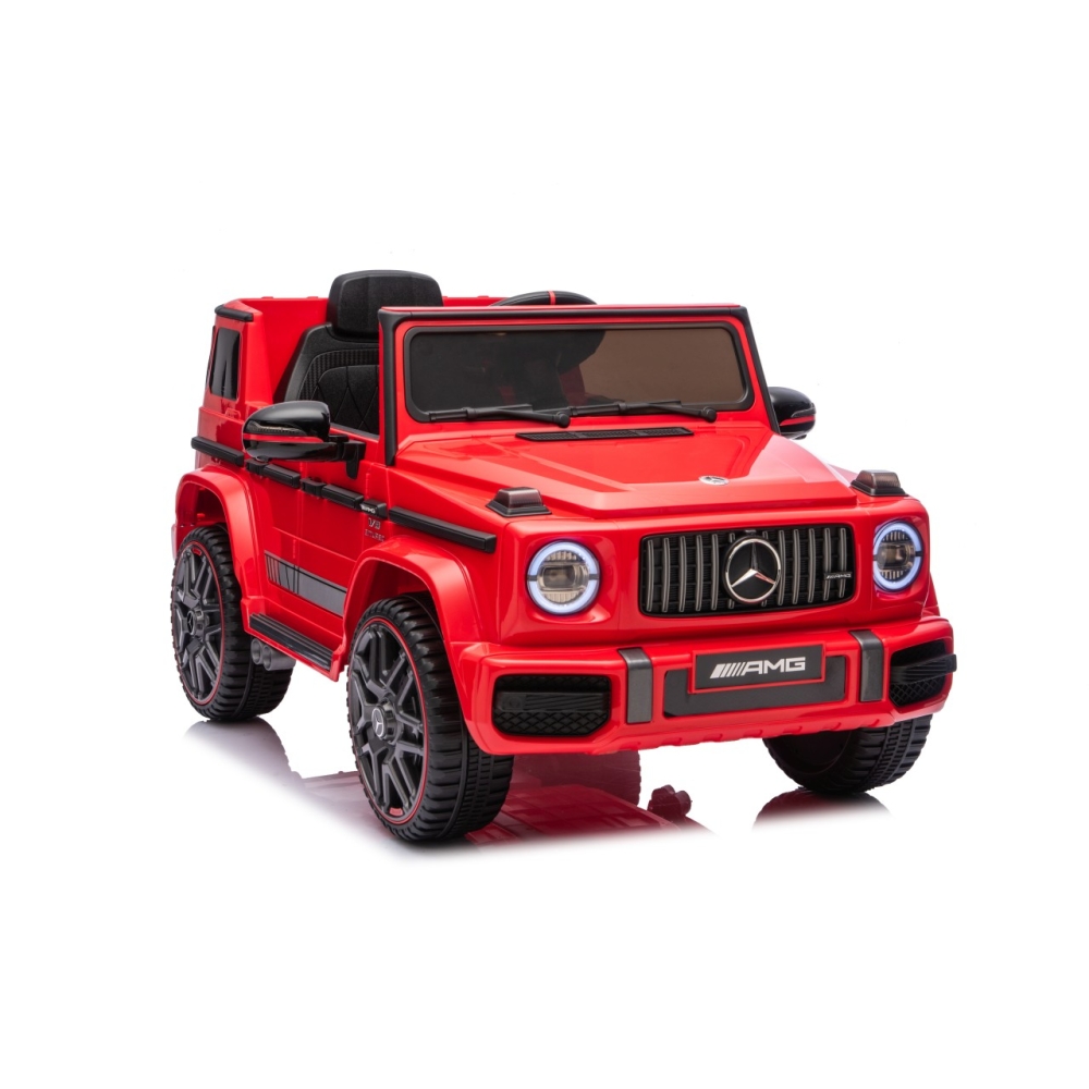 Elektromobilis Mercedes G63 AMG LIFT, Red-Elektromobiliai vaikams, Visureigiai-e-vaikas