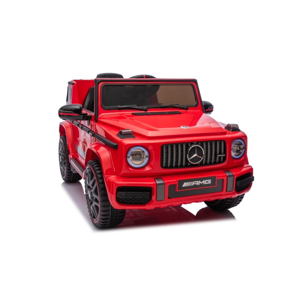 Elektromobilis Mercedes G63 AMG LIFT, Red-Elektromobiliai vaikams, Visureigiai-e-vaikas