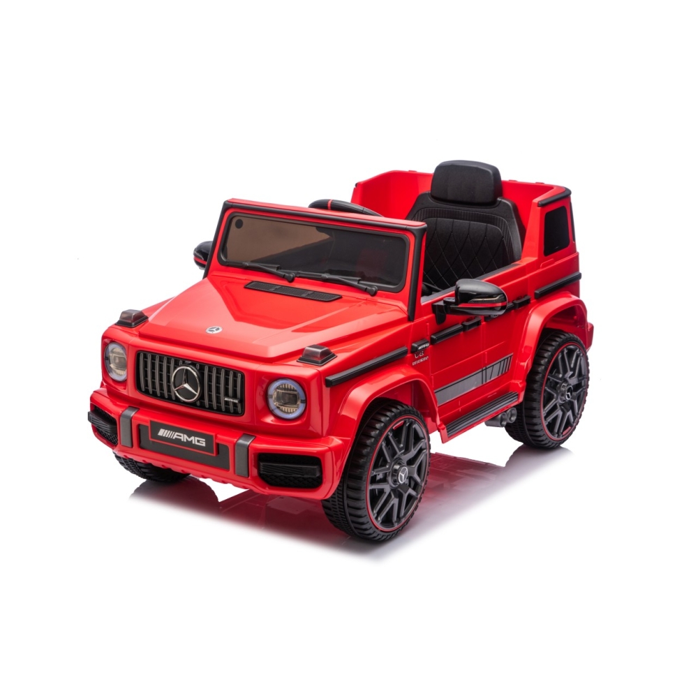 Elektromobilis Mercedes G63 AMG LIFT, Red-Elektromobiliai vaikams, Visureigiai-e-vaikas