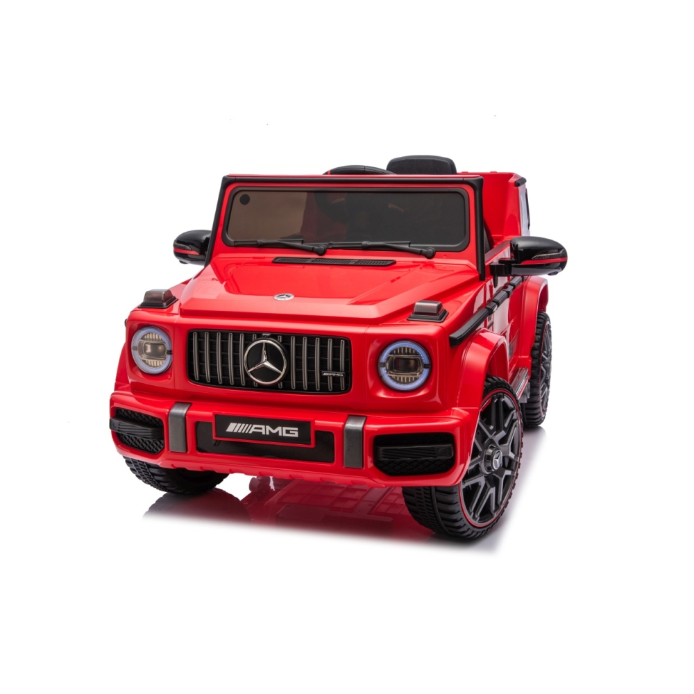 Elektromobilis Mercedes G63 AMG LIFT, Red-Elektromobiliai vaikams, Visureigiai-e-vaikas