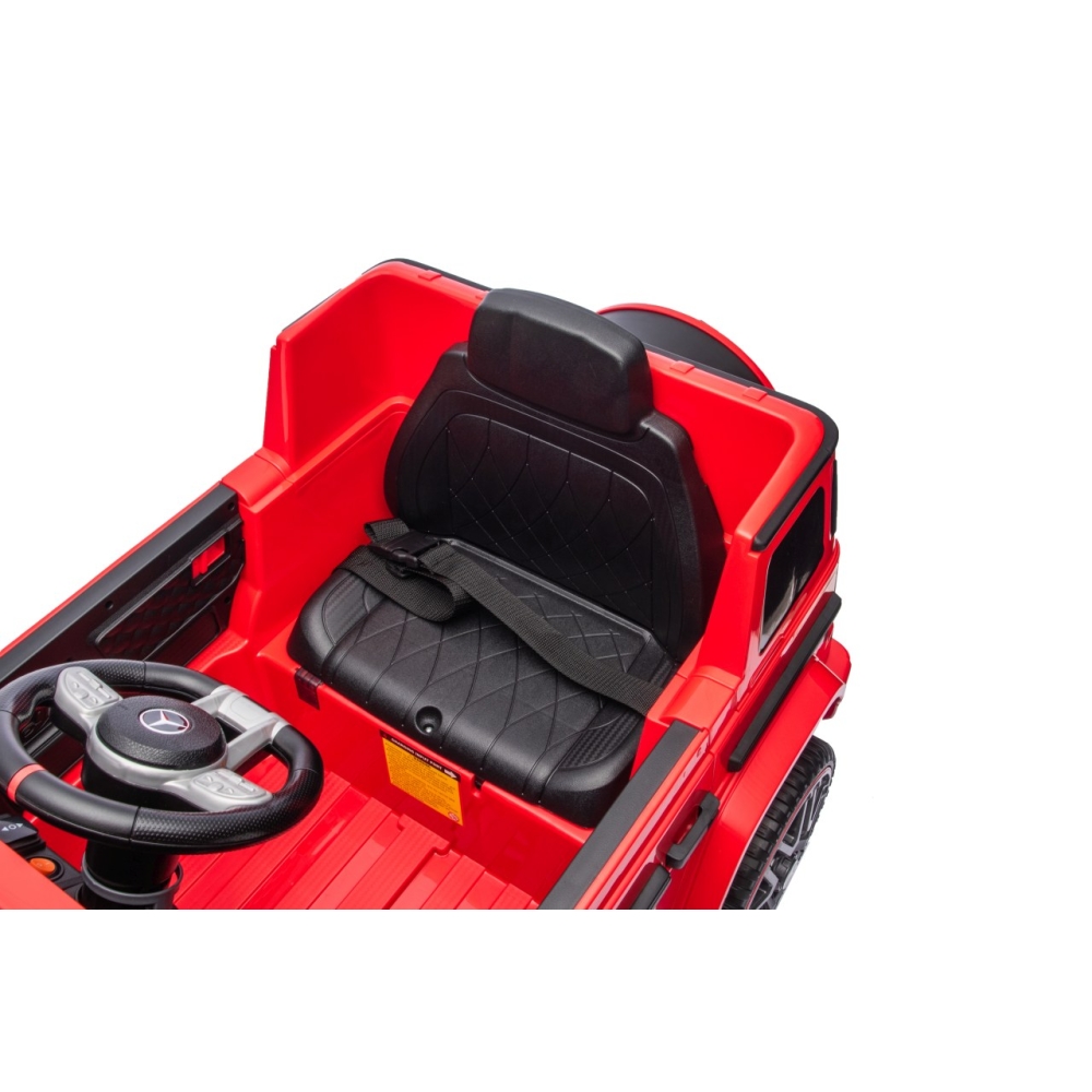 Elektromobilis Mercedes G63 AMG LIFT, Red-Elektromobiliai vaikams, Visureigiai-e-vaikas