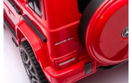 Pojazd Mercedes G63 AMG LIFT Czerwony