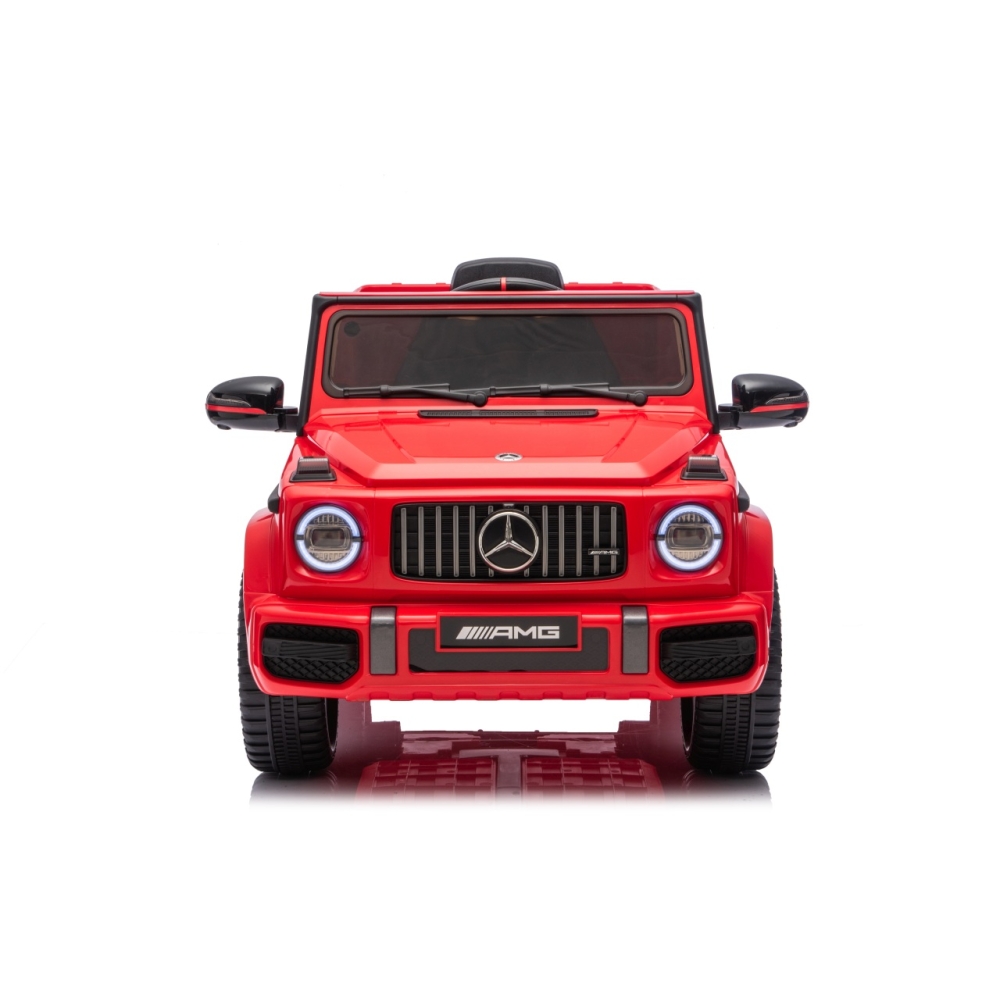 Elektromobilis Mercedes G63 AMG LIFT, Red-Elektromobiliai vaikams, Visureigiai-e-vaikas