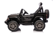 Elektromobilis Jeep Wrangler Rubicon LIFT, Black-Elektromobiliai vaikams, Visureigiai-e-vaikas