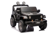 Elektromobilis Jeep Wrangler Rubicon LIFT, Black-Elektromobiliai vaikams, Visureigiai-e-vaikas
