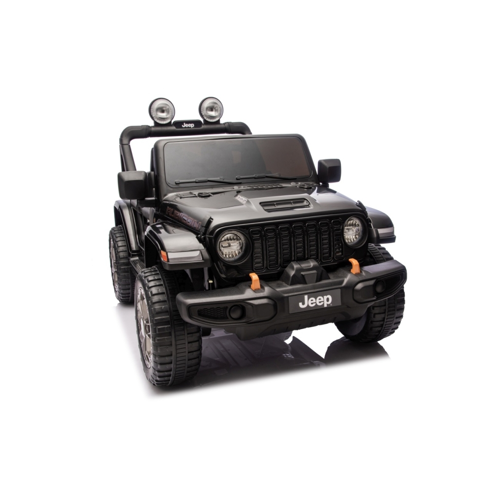 Elektromobilis Jeep Wrangler Rubicon LIFT, Black-Elektromobiliai vaikams, Visureigiai-e-vaikas