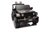 Elektromobilis Jeep Wrangler Rubicon LIFT, Black-Elektromobiliai vaikams, Visureigiai-e-vaikas