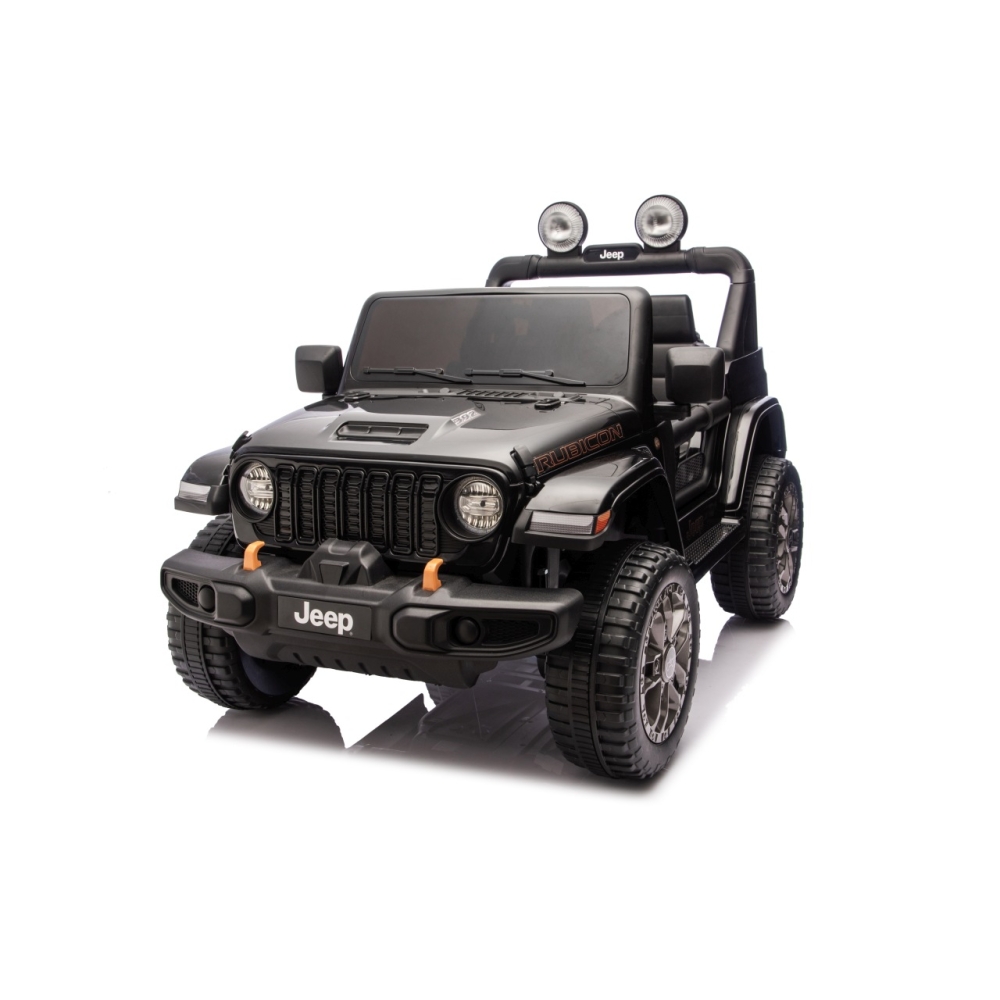 Elektromobilis Jeep Wrangler Rubicon LIFT, Black-Elektromobiliai vaikams, Visureigiai-e-vaikas
