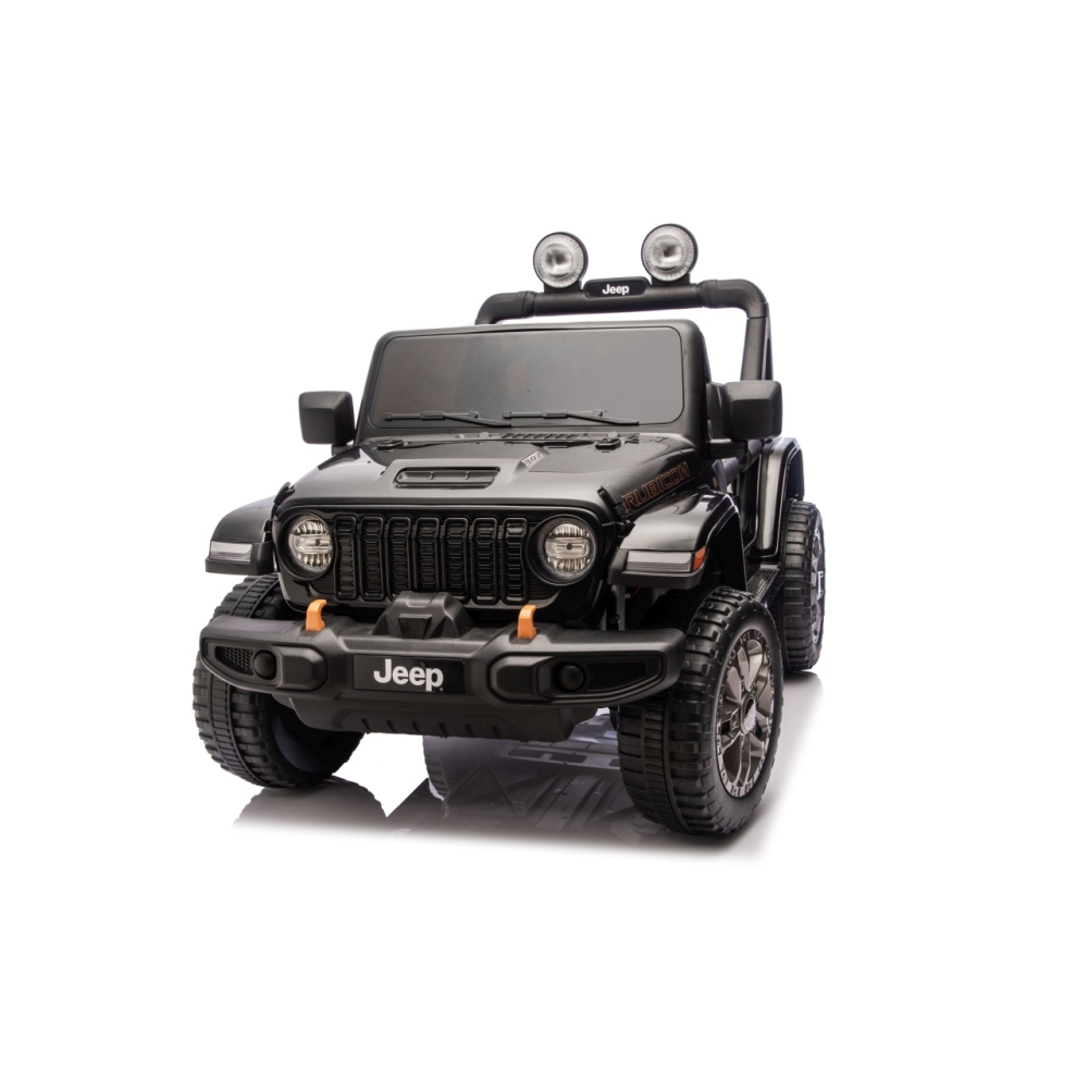 Elektromobilis Jeep Wrangler Rubicon LIFT, Black-Elektromobiliai vaikams, Visureigiai-e-vaikas