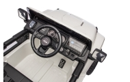Elektromobilis Jeep Wrangler Rubicon LIFT, White-Elektromobiliai vaikams, Visureigiai-e-vaikas