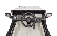 Elektromobilis Jeep Wrangler Rubicon LIFT, White-Elektromobiliai vaikams, Visureigiai-e-vaikas