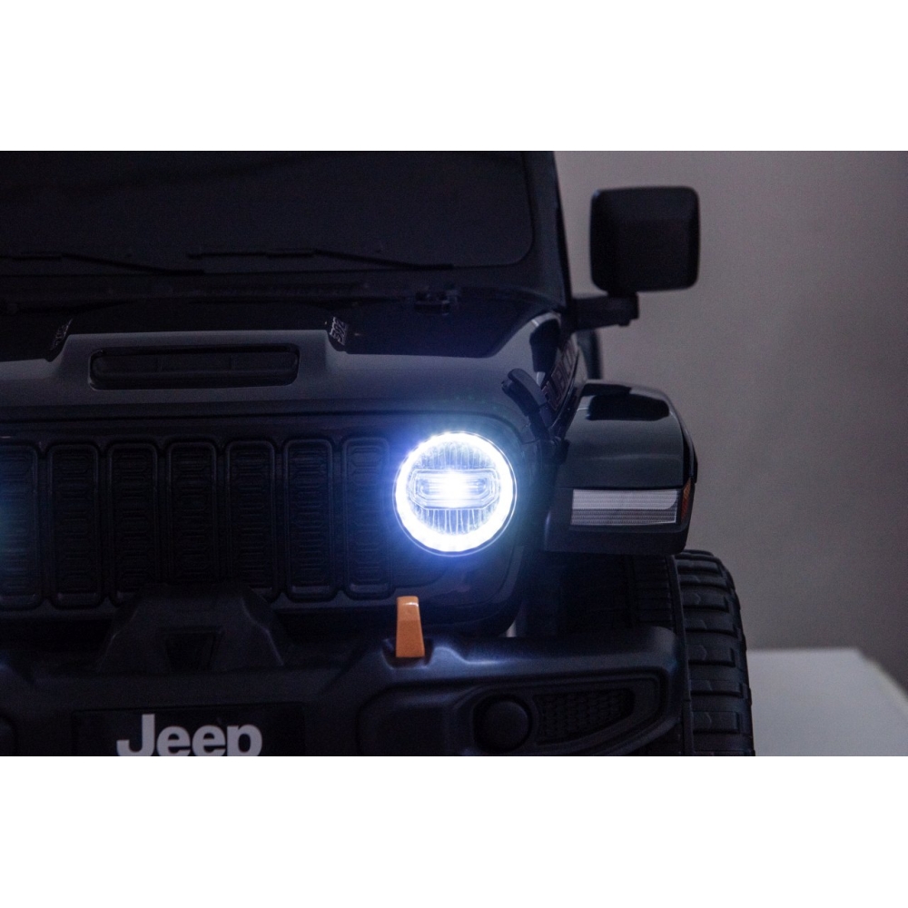 Elektromobilis Jeep Wrangler Rubicon LIFT, White-Elektromobiliai vaikams, Visureigiai-e-vaikas