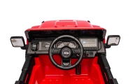 Elektromobilis Jeep Wrangler Rubicon LIFT, Red-Elektromobiliai vaikams, Visureigiai-e-vaikas
