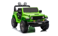 Elektromobilis Jeep Wrangler Rubicon LIFT, Green-Elektromobiliai vaikams, Visureigiai-e-vaikas