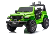 Elektromobilis Jeep Wrangler Rubicon LIFT, Green-Elektromobiliai vaikams, Visureigiai-e-vaikas