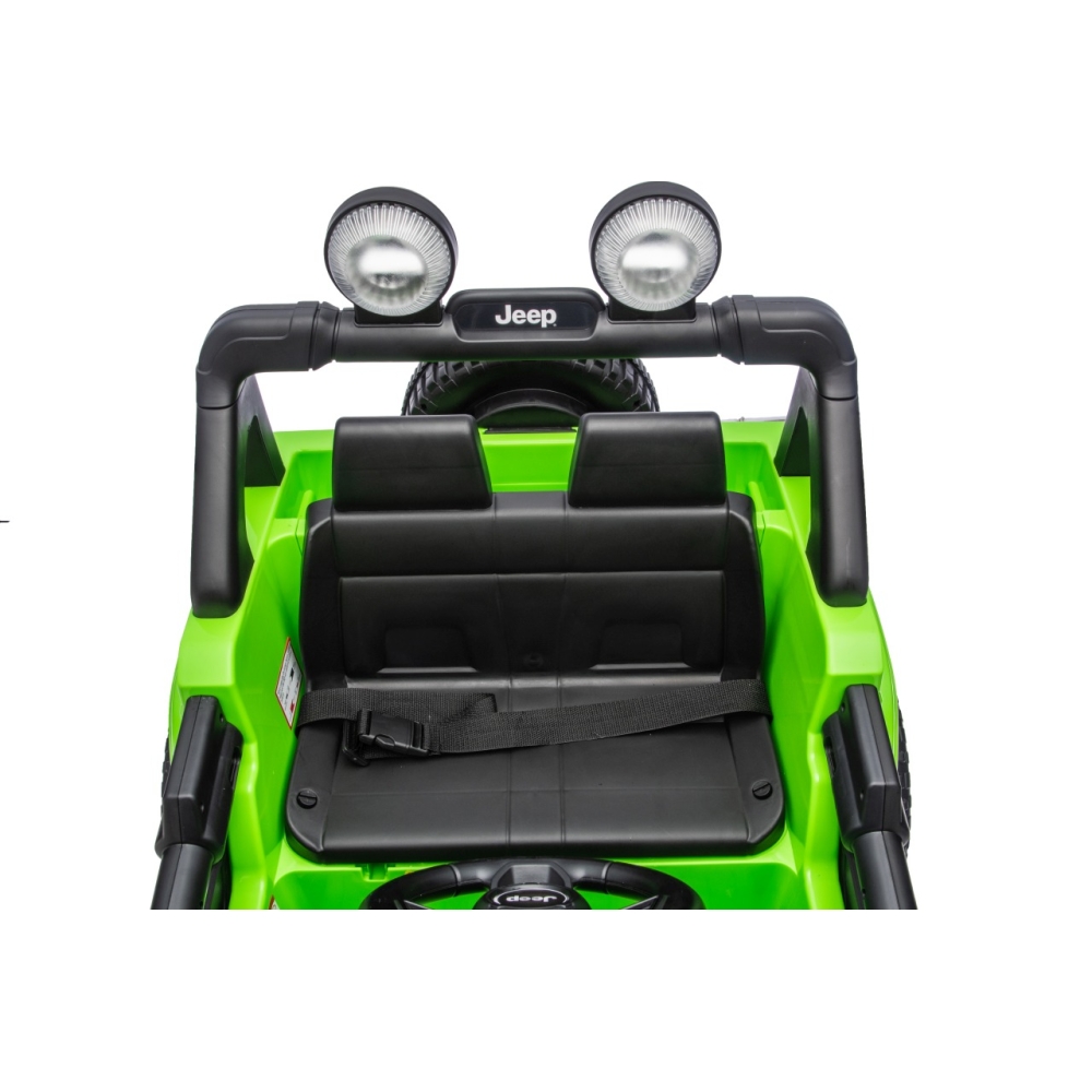 Elektromobilis Jeep Wrangler Rubicon LIFT, Green-Elektromobiliai vaikams, Visureigiai-e-vaikas